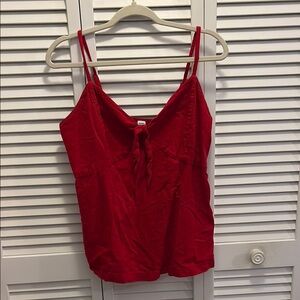 Old Navy Red Camisole Top